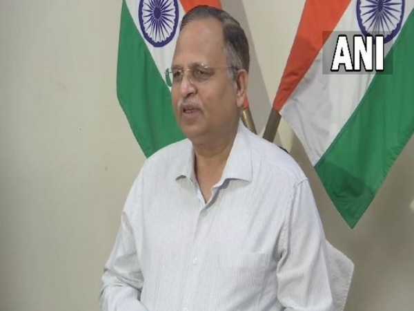 Delhi Minister Satyendar Jain (File photo/ANI)