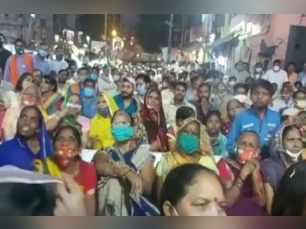 Visual from a political event gathering (Photo/ANI)