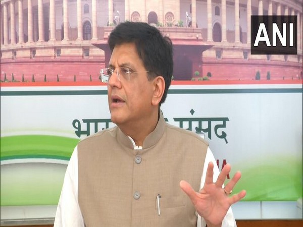 Union Minister of Consumer Affairs, Food and Public Distribution Piyush Goyal (Photo/ANI)