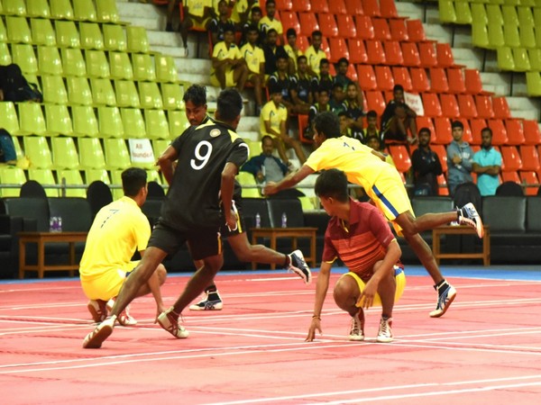 Players in action during the exhibiton match (Photo/Ultimate Kho Kho)