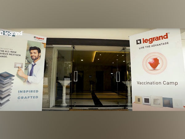 Legrand India organizes Vaccination Camps across 6 cities in India