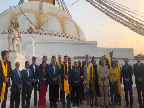 Diplomats from US and EU hold vigil in Nepal against Russian over Ukraine crisis (Photo/ANI)