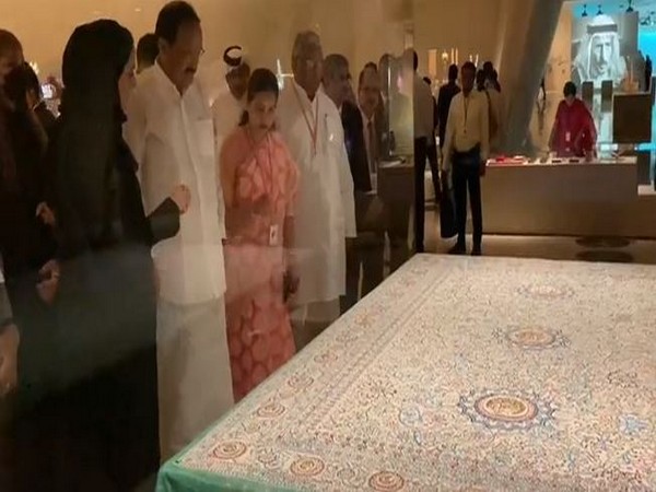 Vice President Venkaiah Naidu visits Qatar National Museum in Doha  