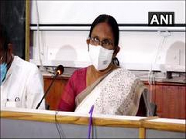 Kerala Health Minister KK Shailaja (file pic/ANI).