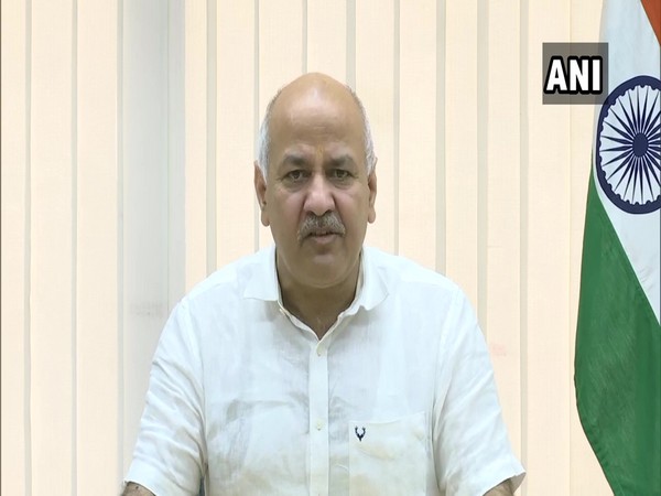 Delhi Deputy Chief Minister Manish Sisodia addressing a digital press meet on Tuesday.