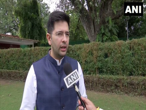 Aam Aadmi Party MP Raghav Chadha (File Photo/ANI)