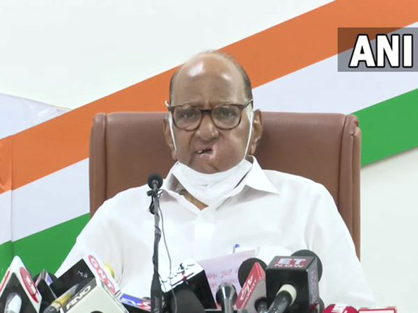 Nationalist Congress Party chief, Sharad Pawar (Photo/ANI)