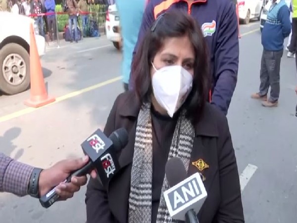 President of the Paralympic Committee of India (PCI), Deepa Malik (Photo/ANI)