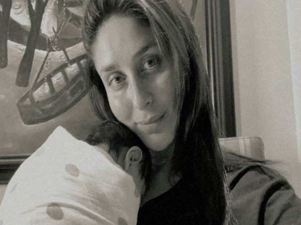 Kareena Kapoor Khan with her newborn son (Image source: Instagram)