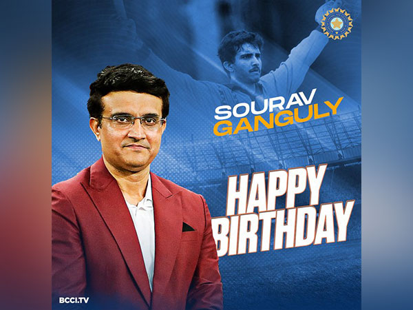 Sourav Ganguly (Photo/BCCI-Twitter)