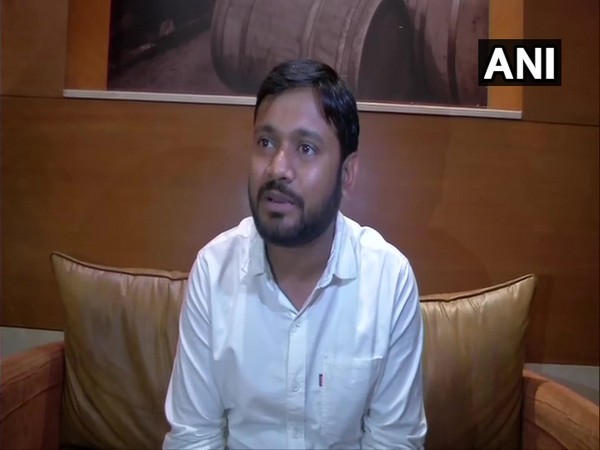 Former JNUSU president Kanhaiya Kumar addressing a press conference in Ranchi, Bihar. (Photo/ANI)