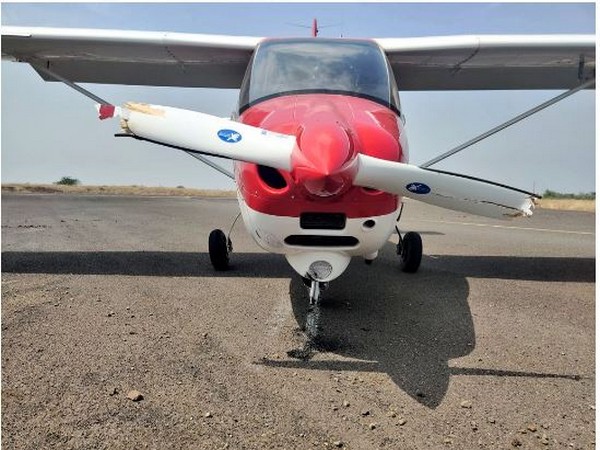 Visual of the aircraft after hard landing (Photo/ DGCA)
