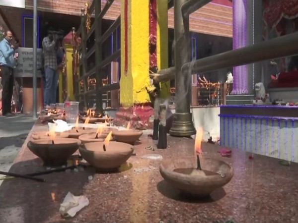 Kashmiri Pandits celebrate Kheer Bhawani festival in J-K (Photo:ANI)