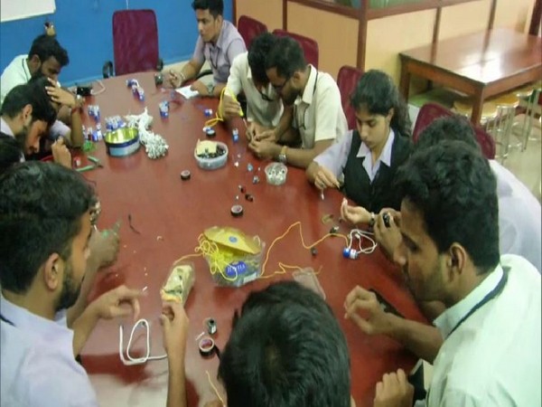 Engineers making portable power banks on Friday (Photo/ANI)