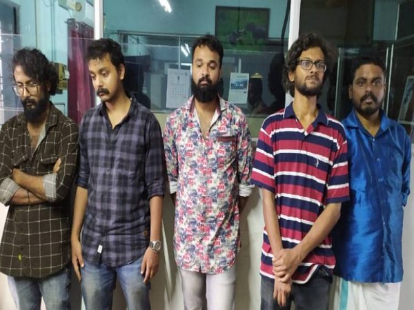 Visual of five accused who were arrested in Kochi.