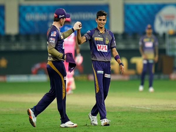 KKR players celebrate after taking a wicket of Jofra Archer. (Image: BCCI/IPL) 