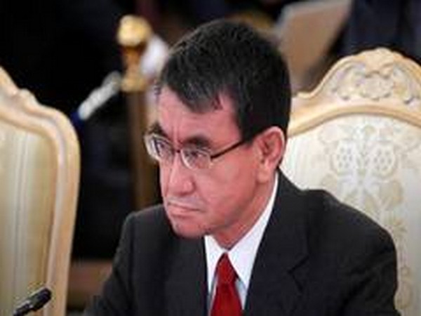 Japan Administrative Reform Minister Taro Kono