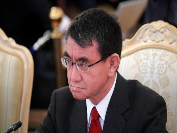 Japanese Defence Minister Taro Kono (File photo)