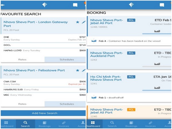 Freightwalla's digital app