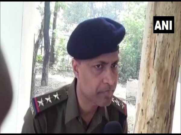 Durgesh Sharma speaking to ANI in Korba on Saturday. 