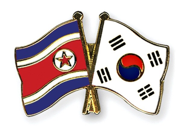 Flags of North Korea, South Korea (Representative Image)