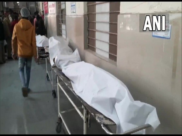 Visual of the dead bodies recovered in Kota, Rajasthan (Photo/ANI) 