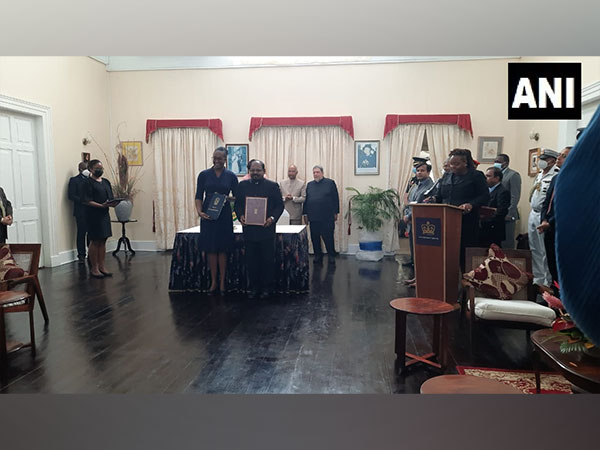 President Ram Nath Kovind in Saint vincet and Grenadines