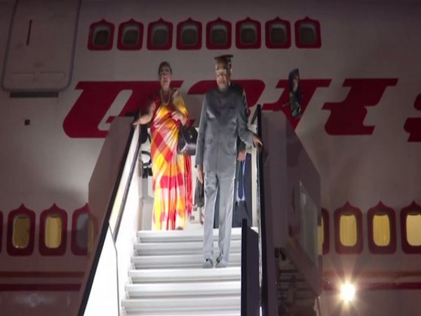 President Ram Nath Kovind arrived in Slovenia on Monday. 