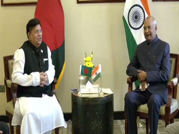 Bangladesh Foreign Minister AK Abdul Momen met Indian President Ram Nath Kovind