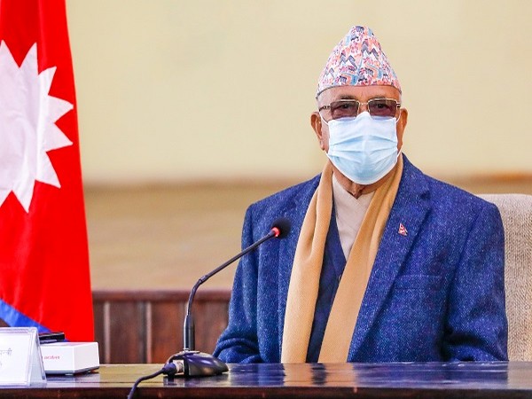 Nepal's caretaker Prime Minister KP Sharma Oli