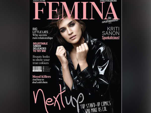 Kriti Sanon on the cover of Femina India (Image courtesy: Instagram)