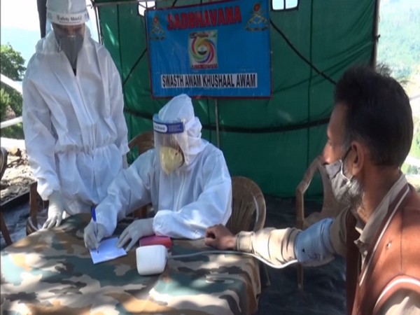 Medical camp set up by Indian Army (Photo/ANI)