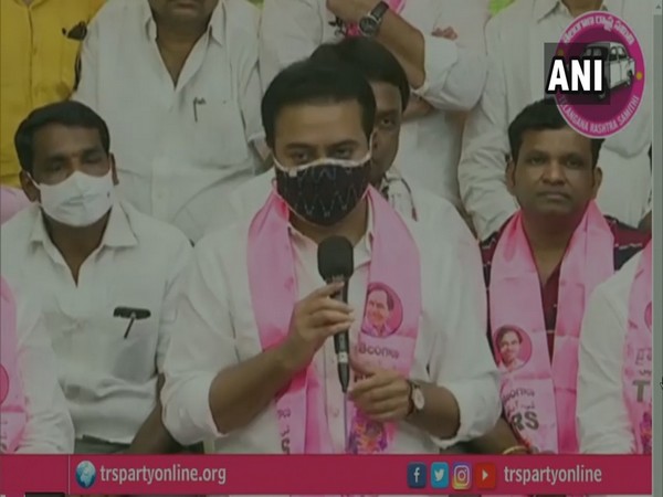  Telangana Minister KT Rama Rao (Photo/ANI)