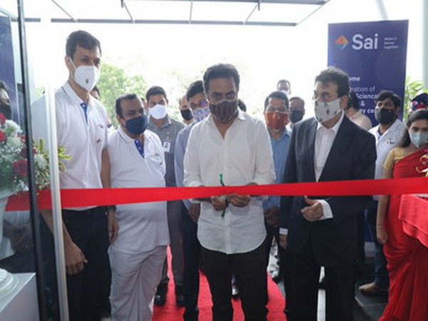 L-R: Krishna Kanumuri, CEO & MD Sai Life Sciences, Sri KT Rama Rao Hon'ble Minister for Industry & Commerce and IT and Jayesh Ranjan, Principal Secretary to Government Industries and Commerce