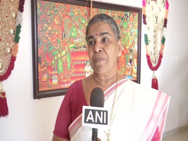 VT Rema speaking to ANI in Thiruvananthapuram, Photo/ANI