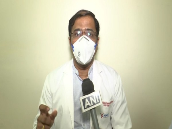 Dr Praveen Kumar Kulkarni speaking to ANI on Sunday.