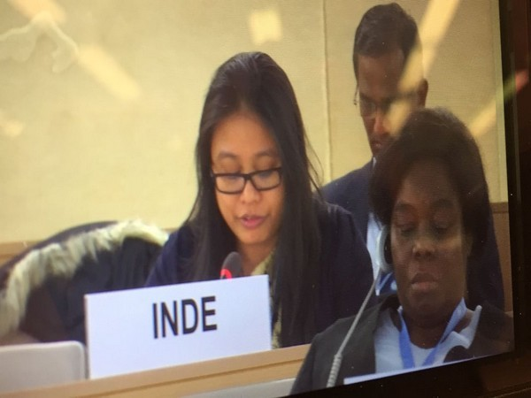 Kumam Mini Devi, Second Secretary in India's Permanent Mission at UNHRC.