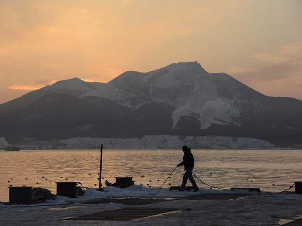 A view of Kunashir Island, one of the contested islands between Russia and Japan (Photo/Reuters)
