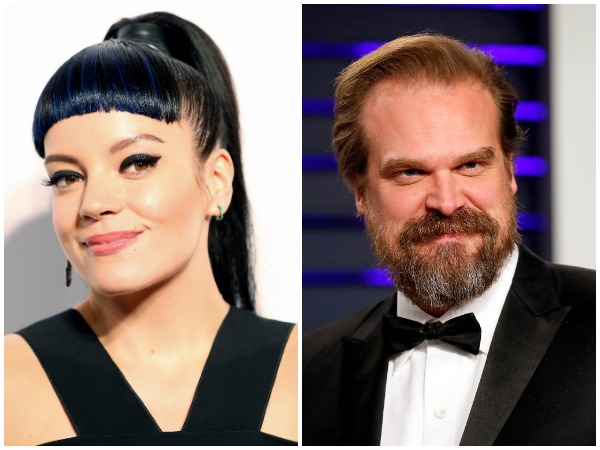 Lily Allen and David Harbour