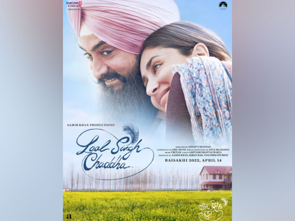 Poster of 'Laal Singh Chaddha' (Image source: Twitter)