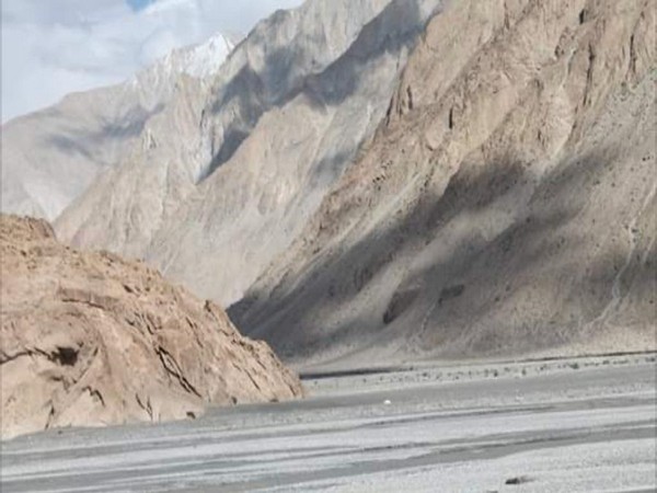 Confluence of Galwan and Shyok river in Eastern Ladakh. (file photo)