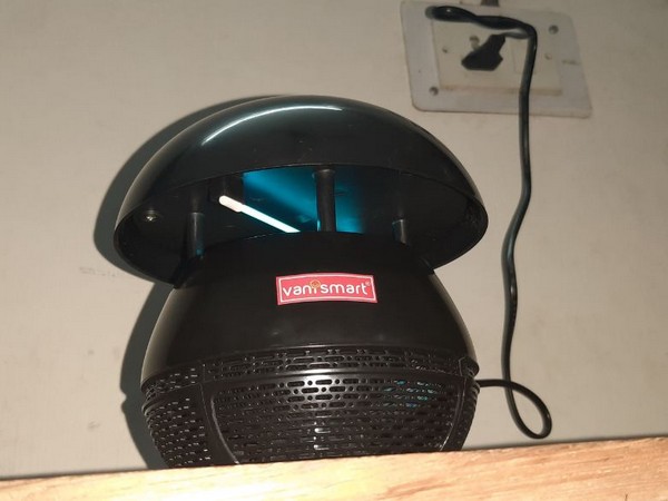 Siliguri health department laid the light traps to collect the adult mosquitoes on Tuesday. Photo/ANI