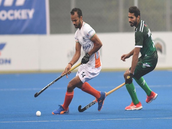 Lalit Kumar in action against Pakistan (Image: Hockey India Twitter)