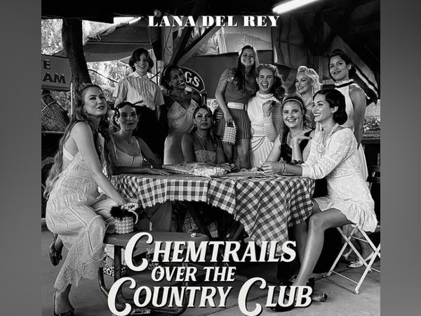 Cover art of Lana Del Rey's new album 'Chemtrails Over the Country Club'
