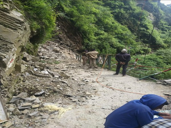 Kedarnath Yatra has been halted by the Rudraprayag administration due to frequent landslides in walkway. (Photo/ANI)