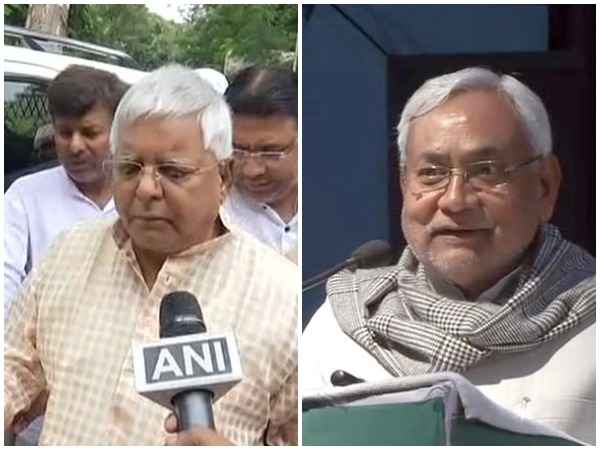RJD chief Lalu Prasad Yadav (left), Bihar Chief Minister Nitish Kumar (right). (File photo)