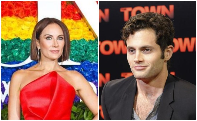 Laura Benanti and Penn Badgley