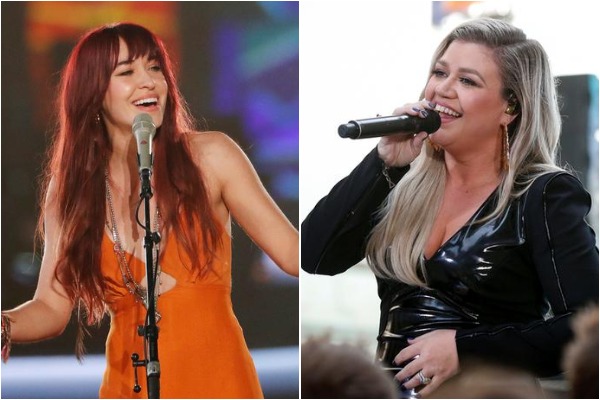 Lauren Daigle and Kelly Clarkson 