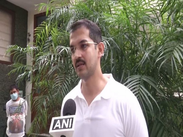 Advocate Varun Singh, briefing lawyer of the Sushant's family, speaking to ANI on Sunday. Photo/ANI