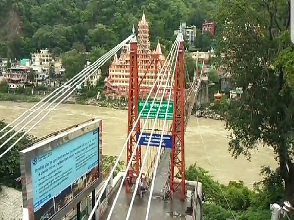 Lakshman Jhula in Rishikesh (Photo/ANI)